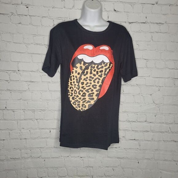 Women's Animal Print Tongue Tee Small - Picture 1 of 5